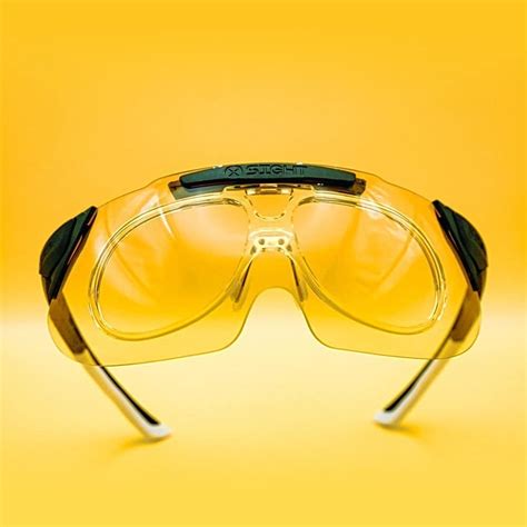 shooting glasses with prescription insert